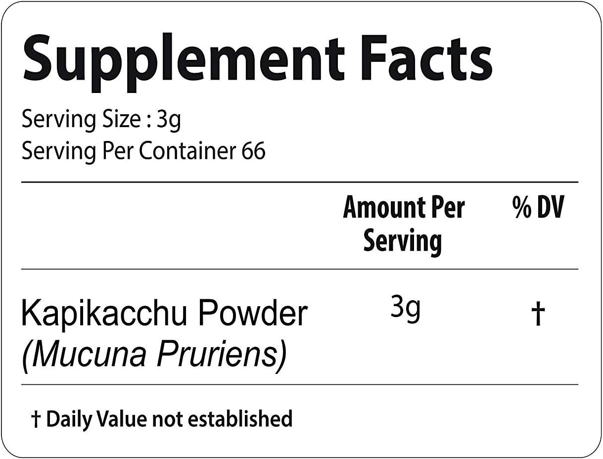 bixa BOTANICAL Mucuna Pruriens Powder | Velvet Bean Powder | Kapikacchu | Kaunch Beej | Ayurvedic Herbal Supplement ǀ Energy Booster | 1 Pound / 16 OZ | Gluten Free, Non-GMO, Steam Treated, Vegan,