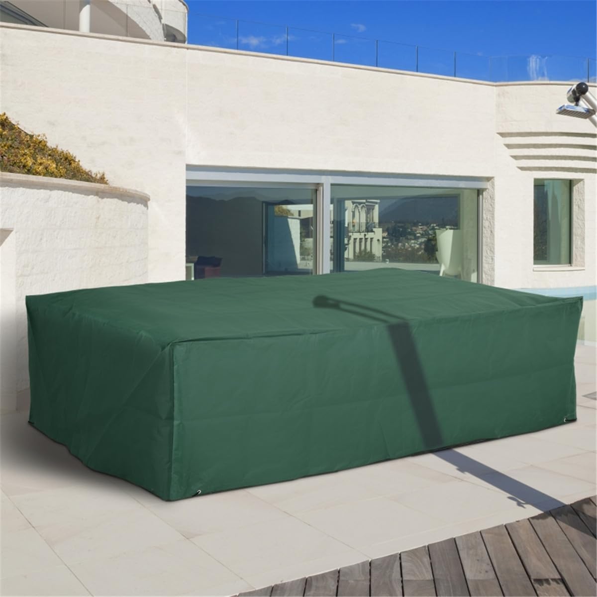 Heavy-Duty Outdoor Furniture Cover for Patio Sofas and Sectionals – Waterproof Oxford Fabric with UV Resistance and Dust Protection