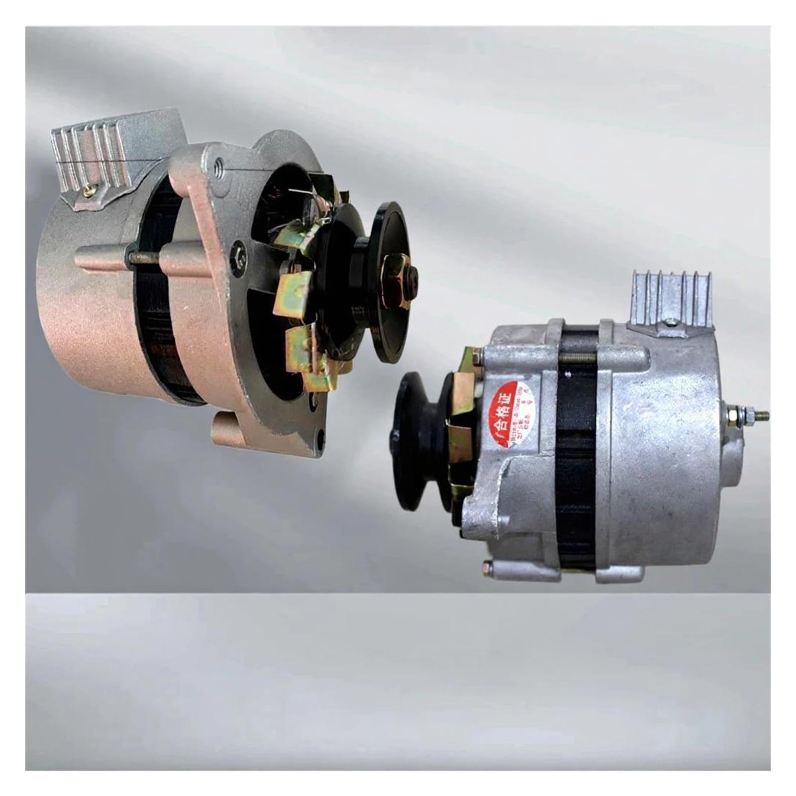 12 V 24 V DC 2000 W generator dużej mocy, magnes trwały, bezszczotkowy, stałe napięcie, gospodarstwo domowe, rdzeń z czystej miedzi, mała moc (12 V DC, 2000 W)
