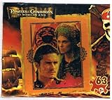 Puzzle Pirates des Caraïbes Puzzle de 63 pièces Pirates des Caraïbes à l\'extrémité du monde 24 x 26 cm