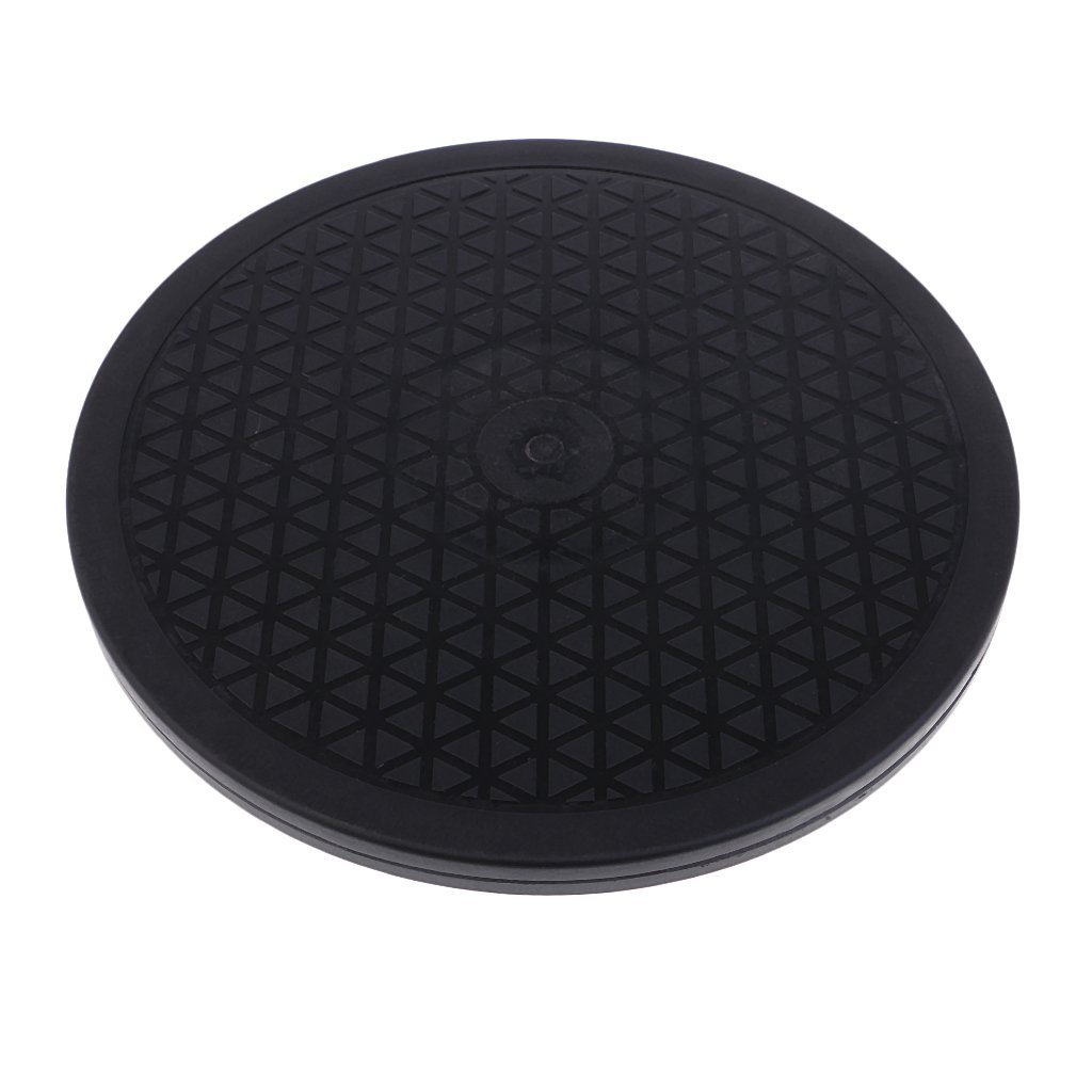 Geternal 360° Rotating Swivel Stand Turntable, Heavy Duty Universal Rotary Plate with Steel Ball Bearings for TV, Computer, Monitor, Art Craft, Airbrushing, Potted Plants (10 Inch)