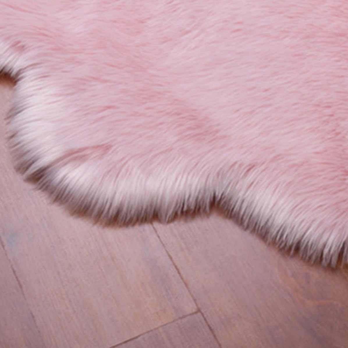 Plush Foot Mat Pink Plum Blossom Shaped Floor Mat Household Carpet Soft Plush Material Relieves Pressure and Fatigue Easy to Clean Simple Carpet Design for Bedroom Home Decoration