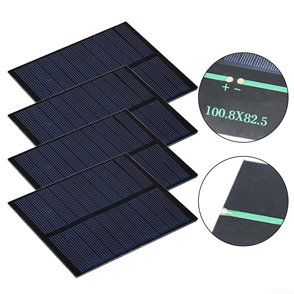 Mini celle solari per progetti fai da te quattro pannelli a 5V e 230mA corrente di uscita