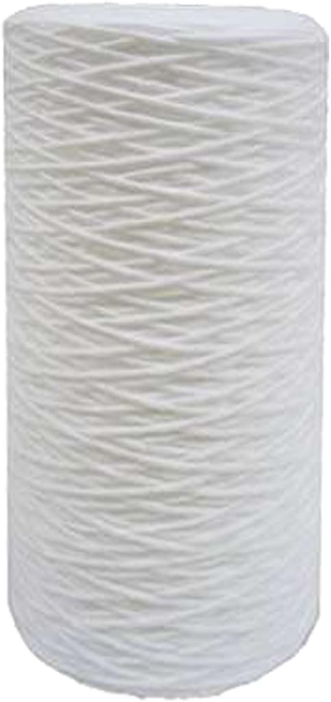 Tier1 20 Micron 10 Inch x 4.5 Inch | Polypropylene String Wound Whole House Sediment Water Filter Replacement Cartridge | Compatible with SWC-45-1020, Home Water Filter
