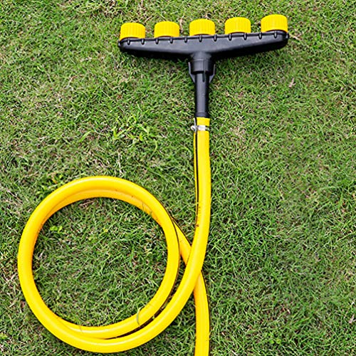 TEHAUX Sistema de irrigação coletor, temporizador de irrigação, válvula de água de jardim para mangu