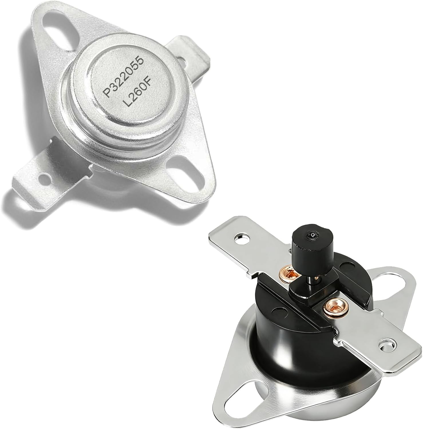 （2 Pack） P322055 Furnace Vent Safety Switch Thermostat Fits for Williams HVAC Systems