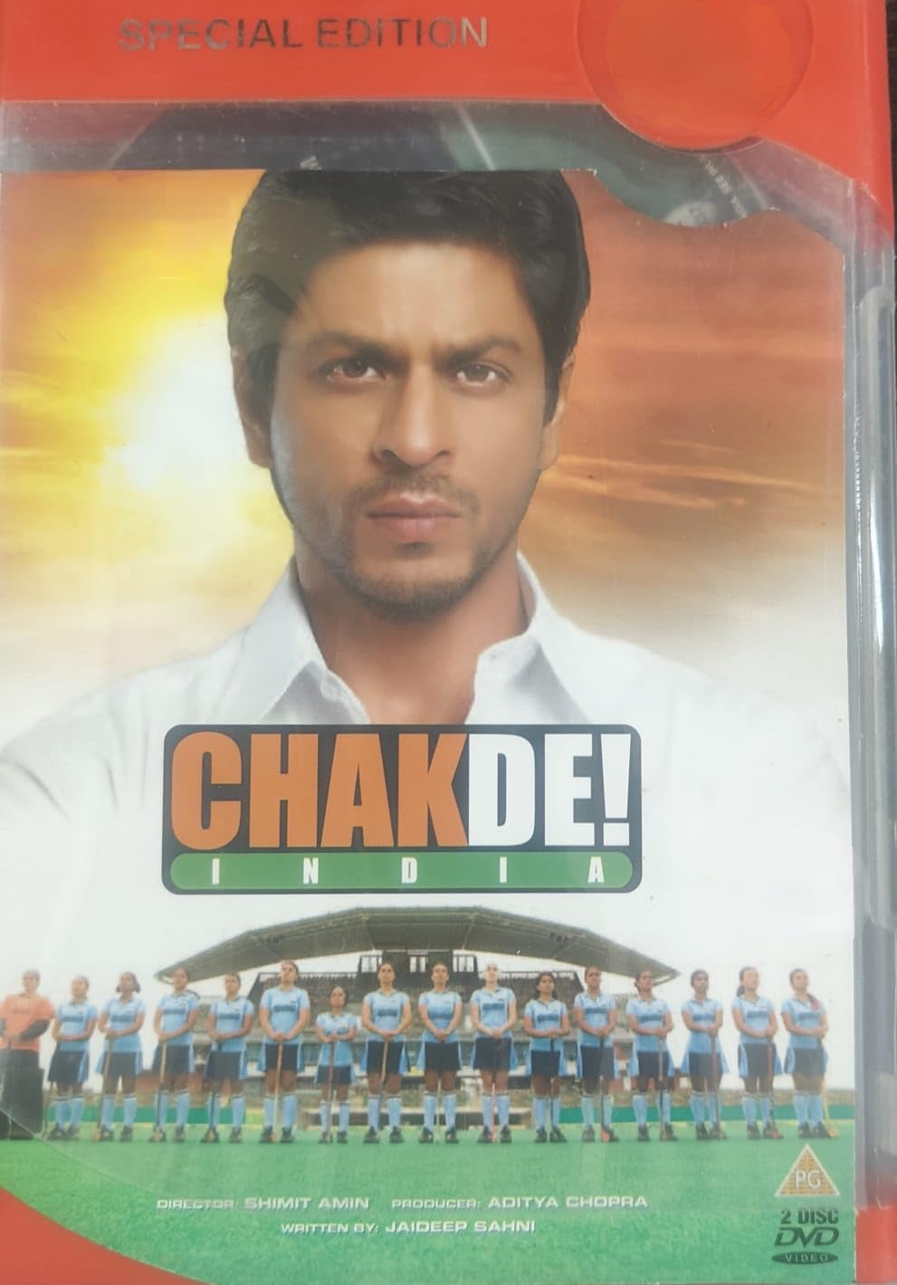 DKD Chak de India Movie DVD (2 DVD's)