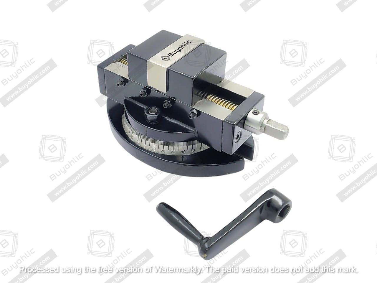 Buyohlic Self Centering Milling Machine Vice with Swivel Base (3" Inch)