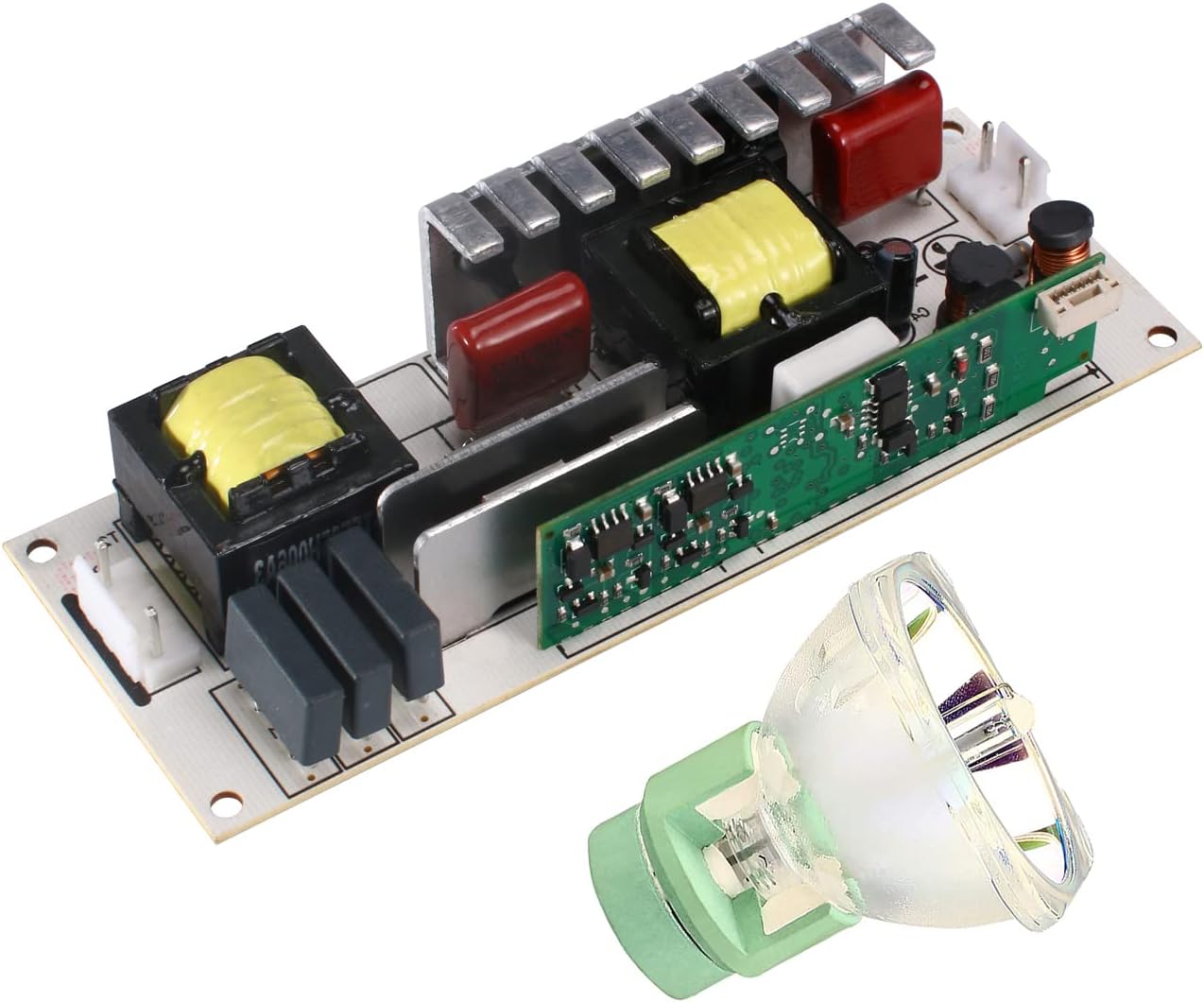 7R 230W Moving Head Spot Light Stage Light Stage Electrical Ballast with Bulb (7R 230W), a Replacement Bulb for Free.