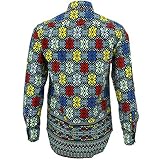 Loud Originals Regular Fit top z długim rękawem - geometryczny cyfrowy
