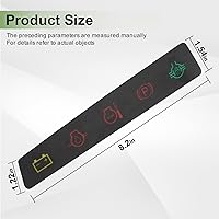 Vista 3 de M117670 - Calcomanía para panel de salpicadero, etiqueta indicadora de panel de instrumentos compatible con vehículos utilitarios John De-ere 4X2