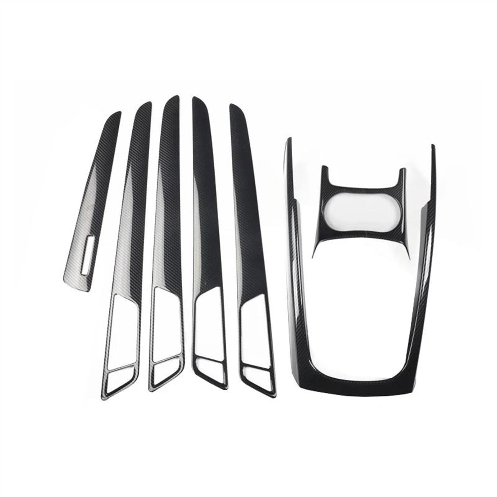 Piwine Abs Car Interior Accessories Modification Decoration Stickers Cover Trims For Audi Q5 8R 2010-2018