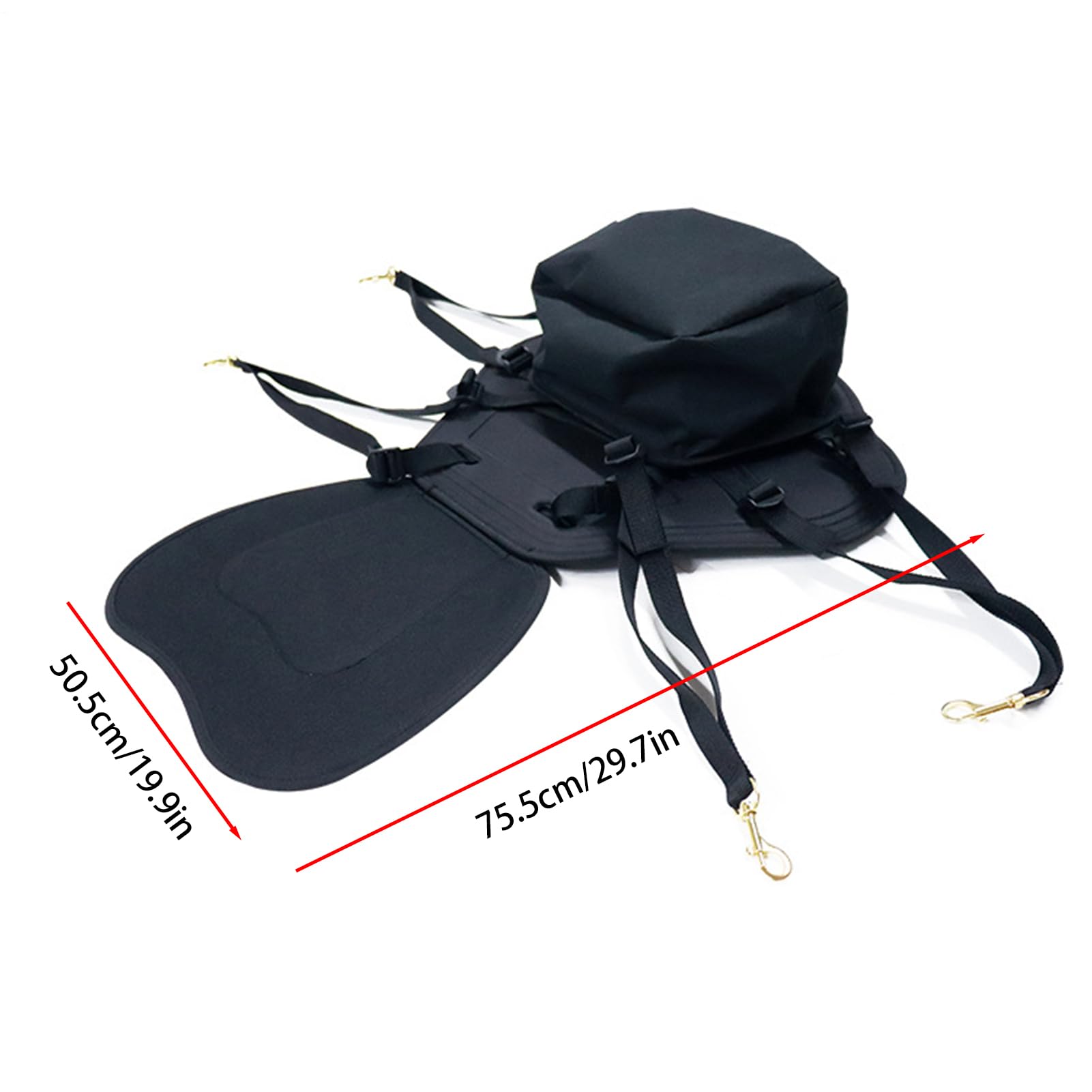 Asiento de kayak sentado en la parte, asiento acolchado de espuma EVA para