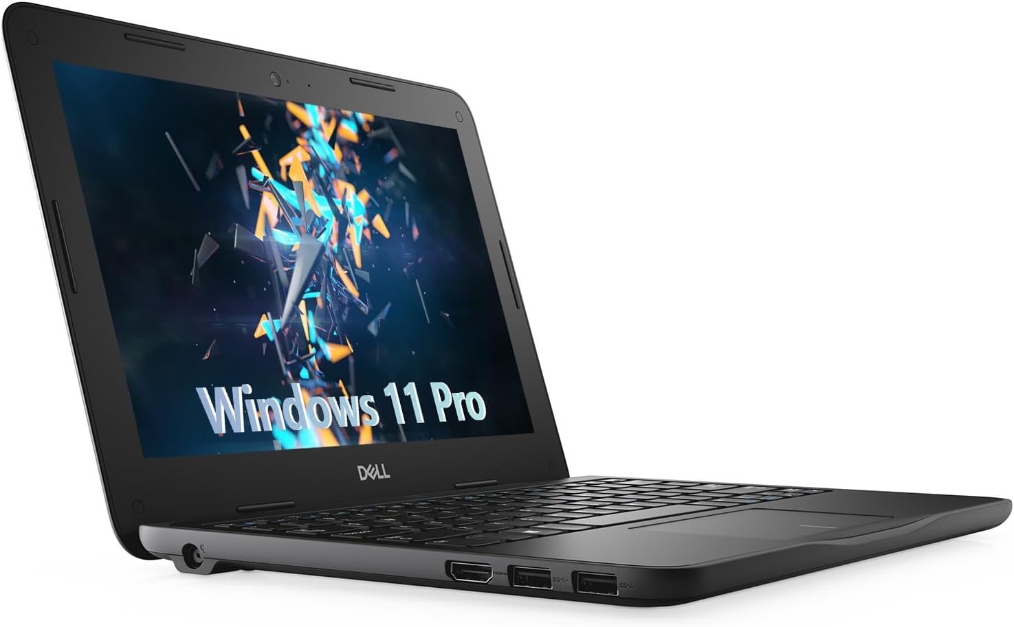 Dell Latitude 3190 11.6" Laptop, Intel Pentium N5030, 8GB RAM, 128GB SSD, Webcam, Windows 11 Pro(Renewed)