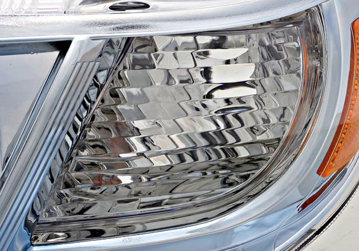 Clear Headlights Pair – For Toyota Highlander 2008-2010 – Left & Right Composite