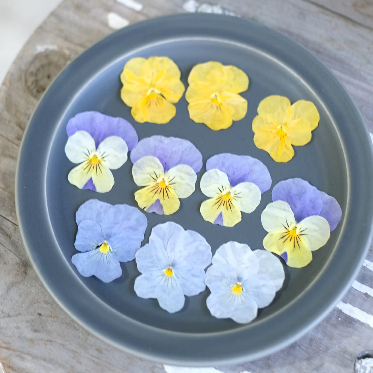 Amazon | 押し花 エディブルフラワー ドライ 食用花 ビオラ