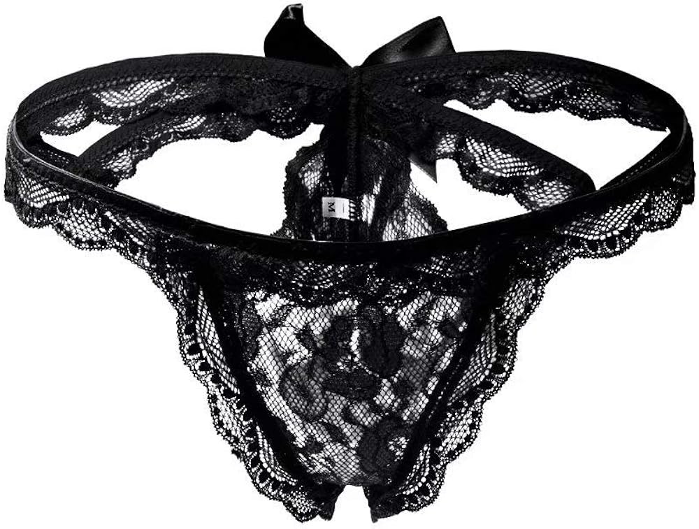 Lace panties black Clearance