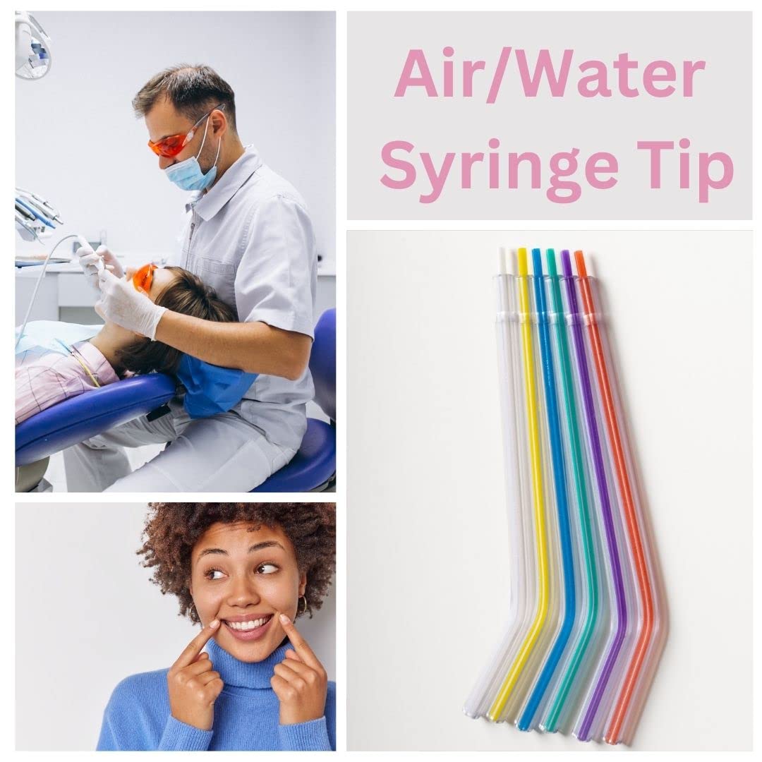 4 X 250 PCS. Disposable Air/Water Syringe Tips. (Purple) 1000 Tips.