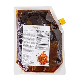 Foodrella Korean Fried Chicken Extremely Hot & Spicy Buldak Sauce , 2.2 LB 1kg