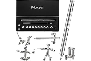 Crushmetic Magnetic Pen - A Fidgeting Delight for Multitasking Mavericks