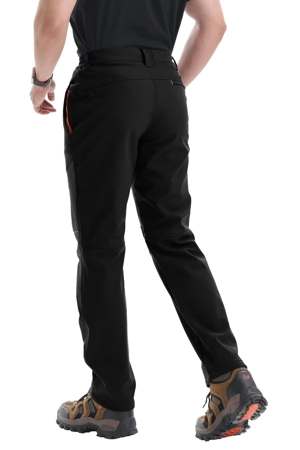 Pantalones Trekking Hombre Impermeables Invierno