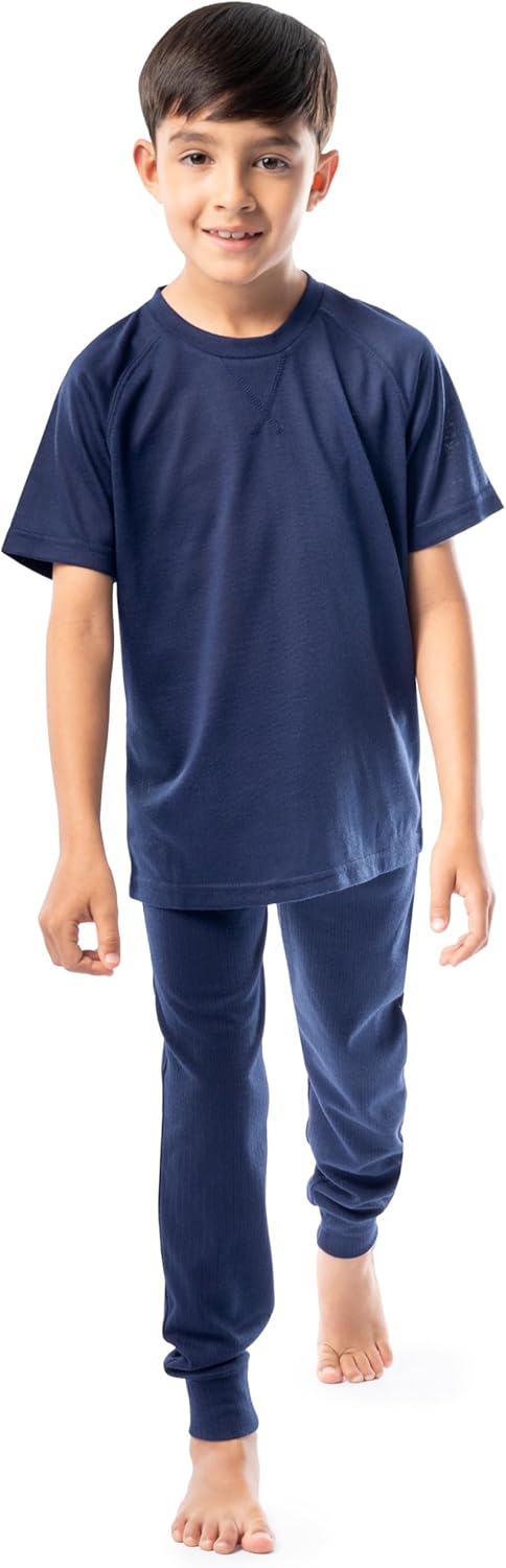 Fruit of the Loom boys Relaxing Comfort Loose Fit 2-piece Pajama Set - Image 3