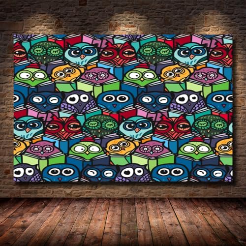 Tableau 1 parties Graffiti cadre pour masquer un mur vide avec style