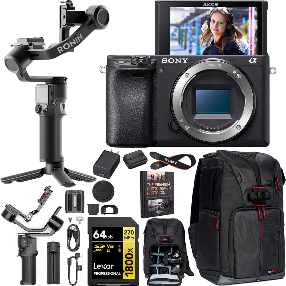 Amazon.com : Sony a6400 Mirrorless Camera Body ILCE-6400/B 4K APS