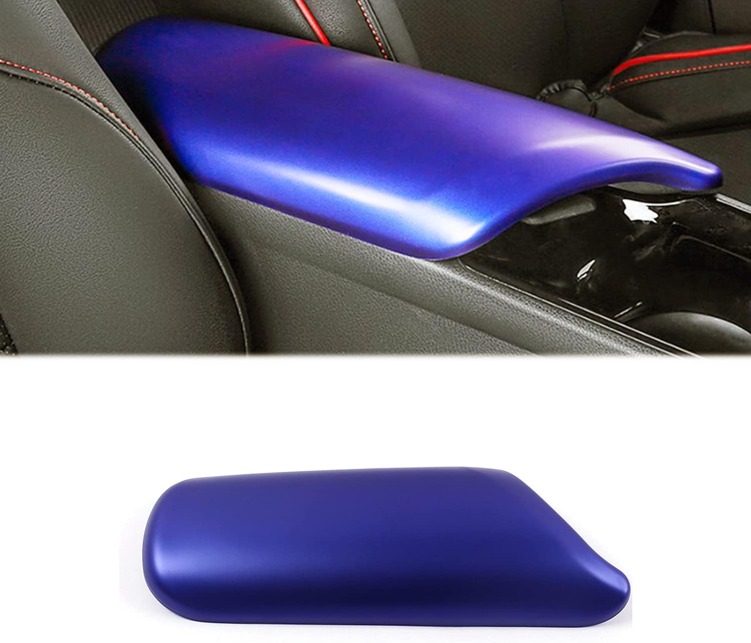 Car Accessories for Toyota CHR C-HR 2018 2019 2020 2021 2022 Interior Center Console Armrest Box Cover Trim ABS Pearl Blue