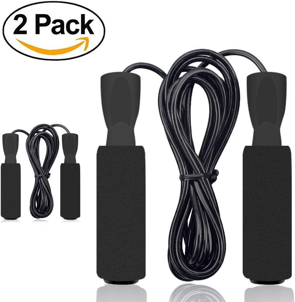 Amazon.com : Jump Rope,SHONCO 2PCS Durable Skip Rope Adjustable for ...