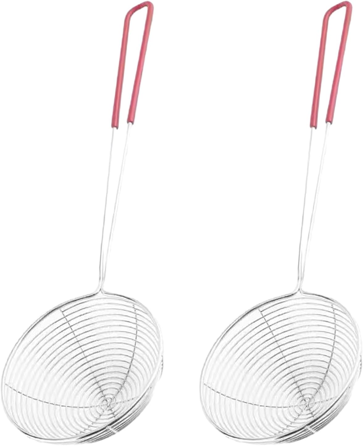 POHOVE 2PCS Spider Strainers, Mesh Strainer,Stainless Steel Spider