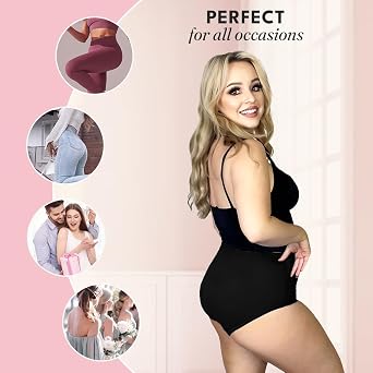 Valair Women's Full-Cut Coverage Panty - 100% Soft Cotton Lady's Brief with Covered Waistband - Pack of 3