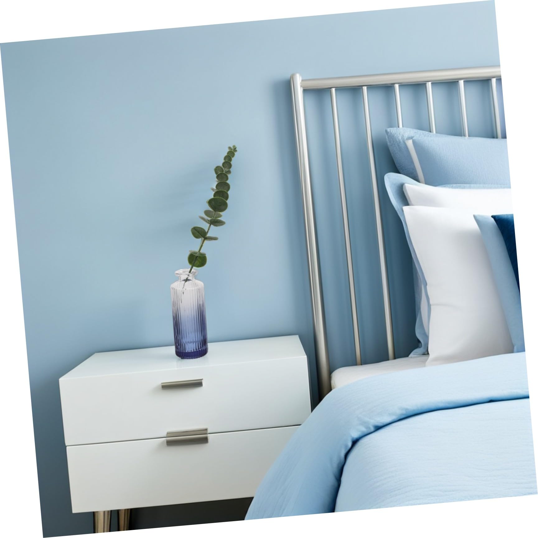 Tofficu Set 6 Bottiglie Diffusore di Vetro per Aromaterapia, Bottiglie per Profumo in Vetro Design Classico e Stile Retrò Elegante, per Decorazioni Casa