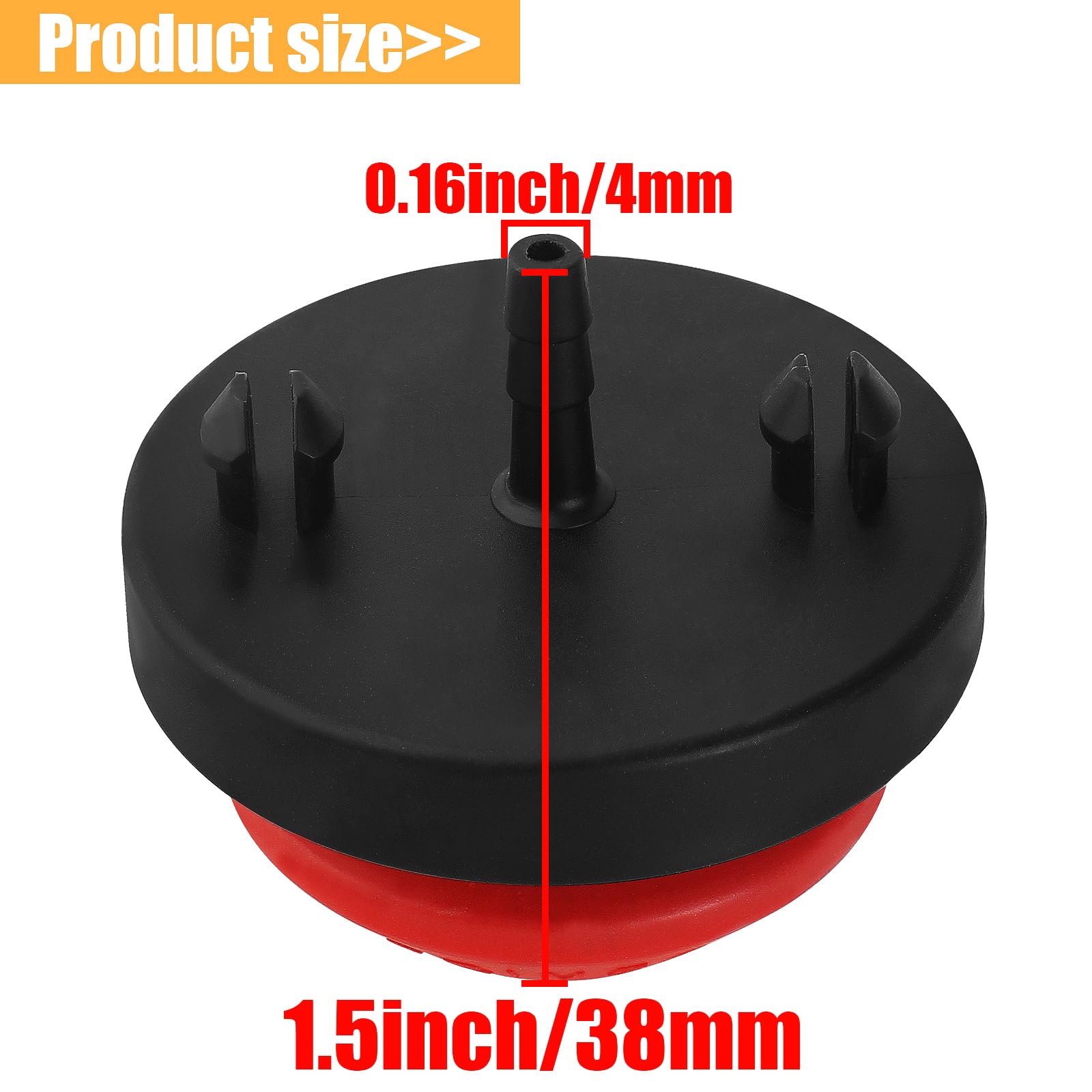 QAZAKY 5pc Primer Bulb for Tecumseh 570682 75110639 056200 95110639A Snowblower HMSK100 HMSK105 HMSK110 HS40 HS50 HSK30 HSK35 HSK40 HSK50 HSK60 HSK70 HSK60 HSK70 HSK600 HSK635 HSK840 HSK845 HSK850 - Image 3