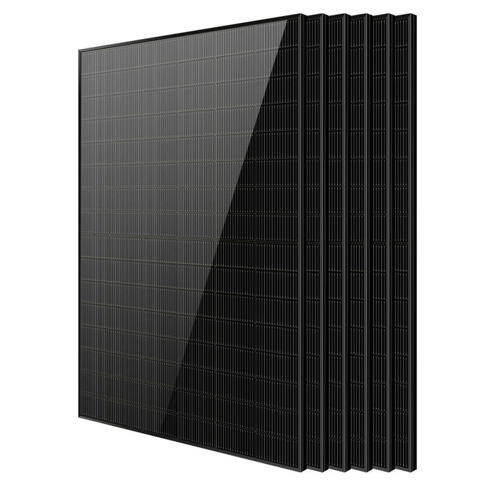 SUNGOLDPOWER 6PCS 450W Bifacial Solar Panels,N-Type 16BB,UL61730,Vmp 31V Each,HE Up to 30% Extra Power,for Home Backup,Farm,Residential&Commercial On/