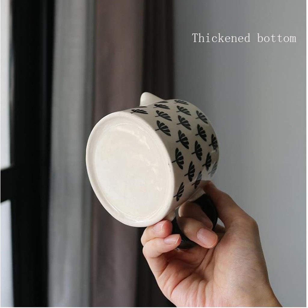 2 Piece Set with Cream Pitcher Ceramic Creamer Milk Jug Pourer Pitcher Jug Gift for Tea Coffee Lovers Stainless Steel Double Insulated Gravy Boat/Sauce