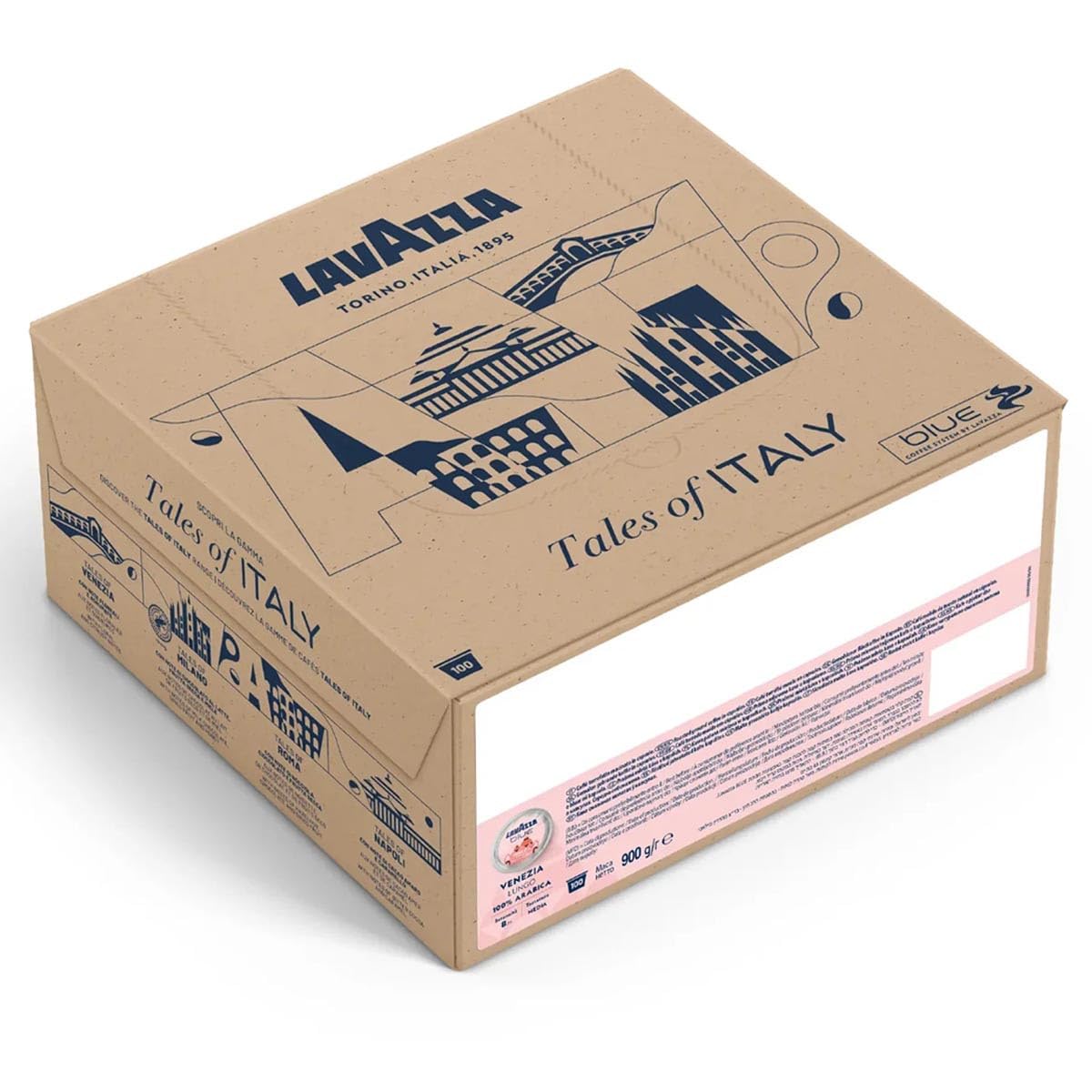 Lavazza Blue Venezia Lungo 100 Stk Kaffeekapseln, 100% Arabica
