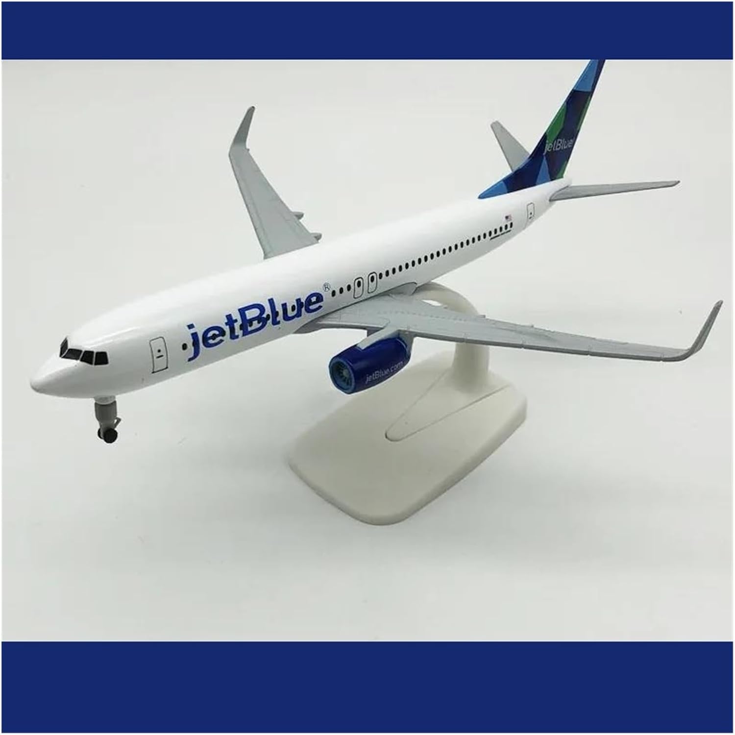 20cm for Airline Airplane Model B737 Boeing 737 Jet Aircraft Die Casting Alloy Metal Toy with Landing Gear Hobby Playgame Kit