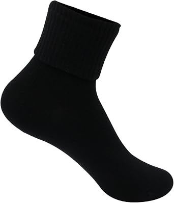 Classroom Girls Girls/Junior Triple Roll Socks | Bamboo Blend, Ultra-Soft, Smooth & Comfortable, Moisture-wicking, Fade-resistant, Help Averts Blisters, Easy Care