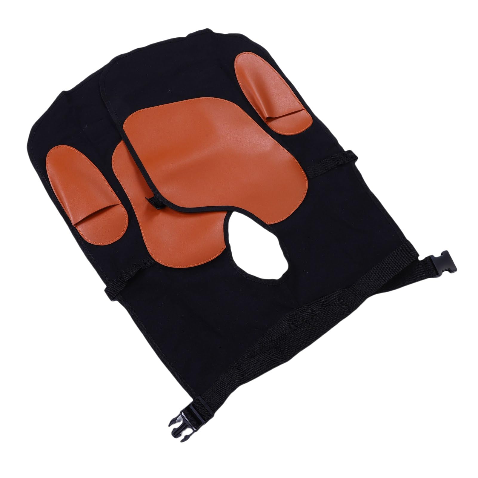 Naroote Tablier de Maréchal-ferrant Réglable avec Aimant Puissant, Rangement D'outils pour Ferrer Les Chevaux, Tablier de Maréchal-ferrant en Toile Noire pour Maréchaux-ferrants, 55,0 X 26,0 Pouces