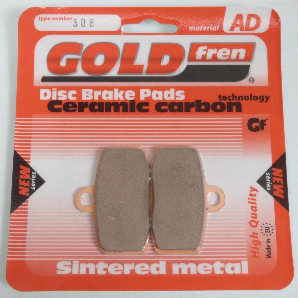 Plaquette de frein Gold Fren pour Sherco 80 ST 2T 2013-2014 avec étrier Formula avant