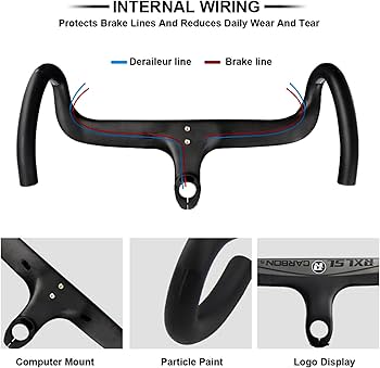 カーボン ハンドル RXL  シマノPRO ステム Amazon.co.jp: RXL SL カーボンハンドル ステム一体型カーボンハンドル