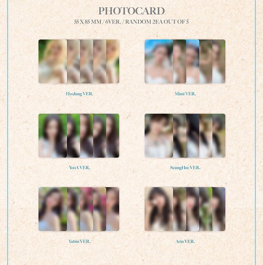 Miniatura 6 de Generic Oh My Girl Reloj de arena dorado 9 mini álbum aleatorio Ver. K-POP sellado