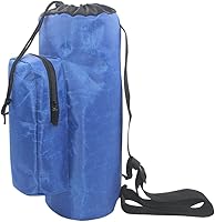 Vista 1 de Fityle - Mochila impermeable a prueba de golpes con correa ajustable para el hombro y bolsillos laterales para cilindros de oxígeno y tanques D