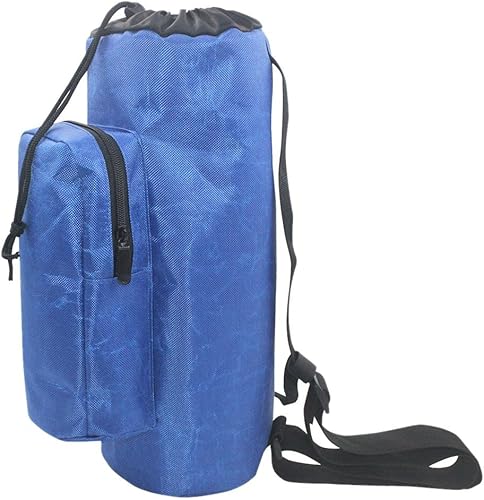 Fityle - Mochila impermeable a prueba de golpes con correa ajustable para el hombro y bolsillos laterales para cilindros de oxígeno y tanques D