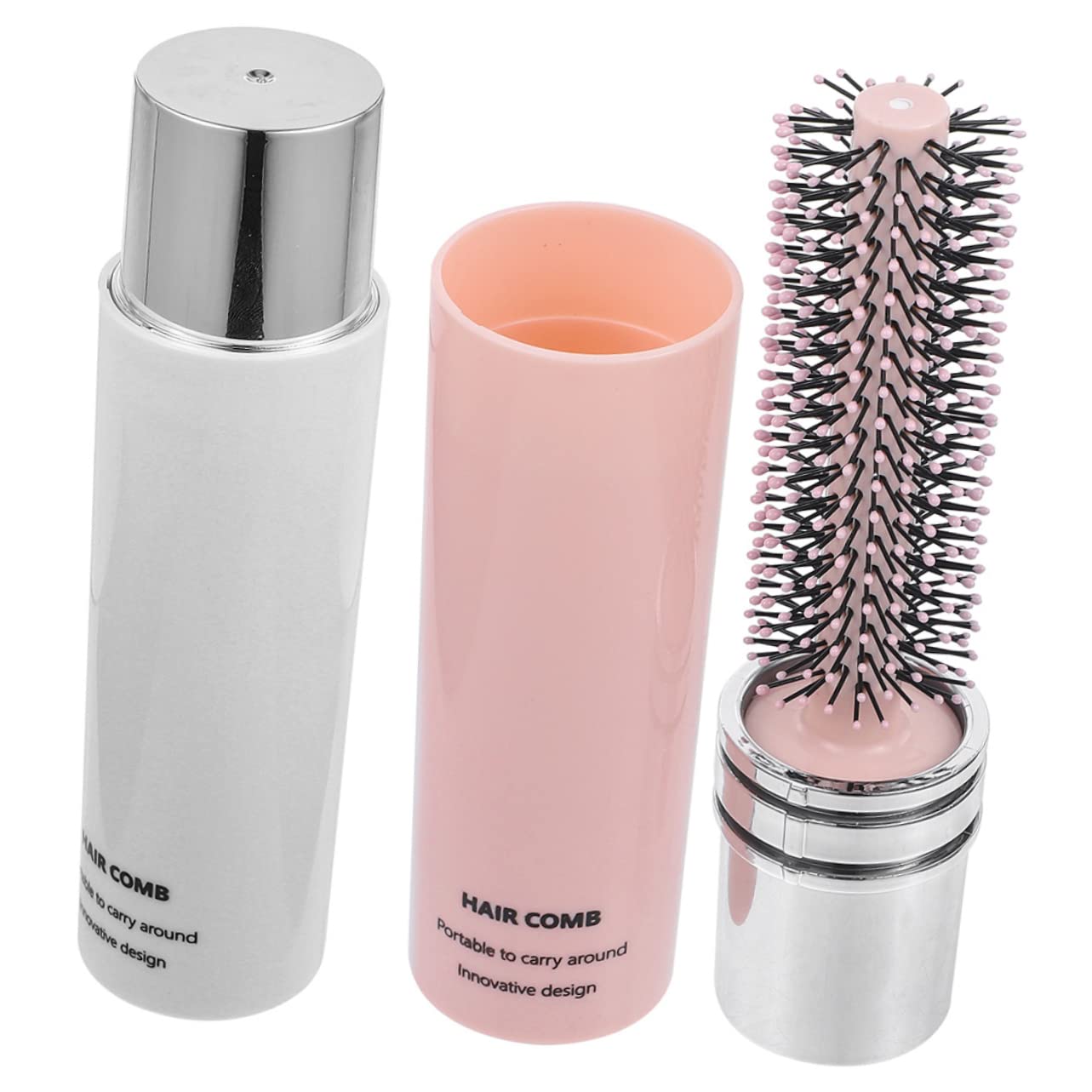 GLEAVI 4stücke Faltbare Styling-haarbürsten Tragbare Rundbürste Für Und Männer Zum Und Frisieren Anti- Und Zur Kopfhaut