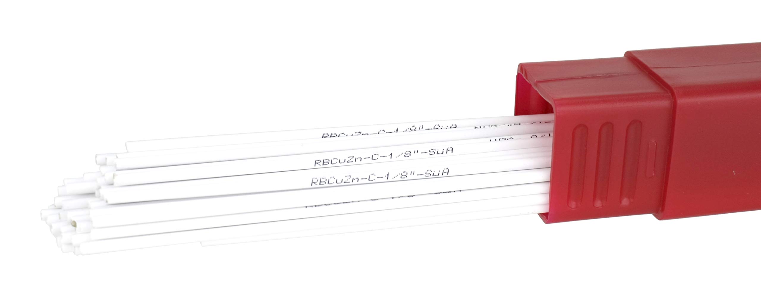 SÜA® - RBCuZn-C - Low-Fuming Bronze Brazing Rod - Flux Coated - 18