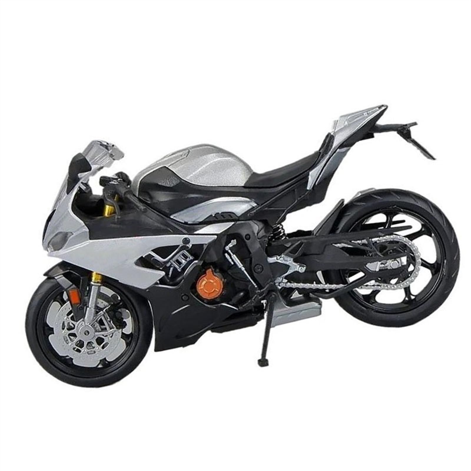 Modello in Scala 1/12 per BMW S1000RR 2021 Modello di Moto Pressofuso in Metallo per Moto da Collezione