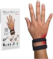 Vista 1 de WristWidgetTM, patentado, banda ajustable de muñeca banda para TFCC, triangular para daños del fibro cartílago de la muñeca, dolor de muñeca ulnar