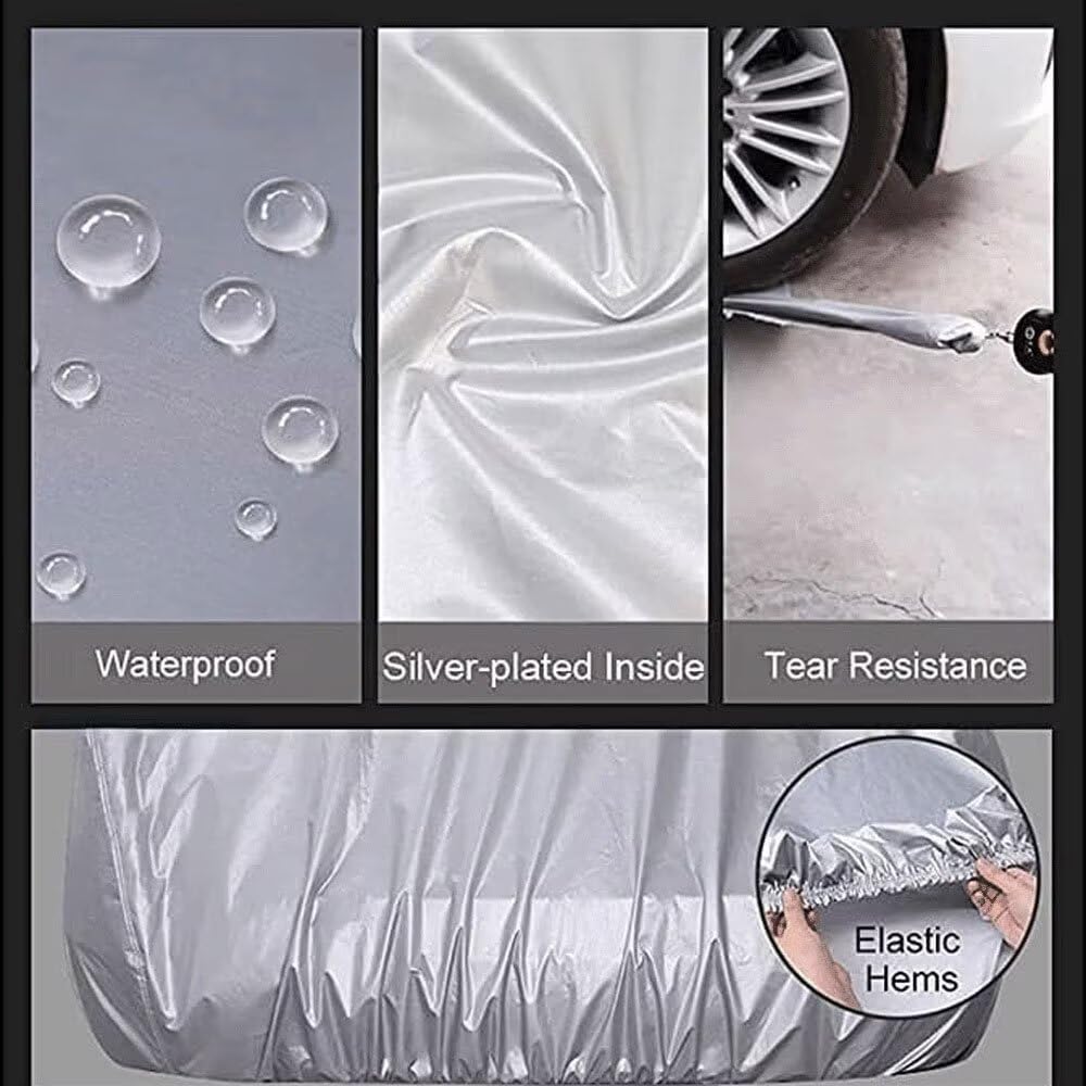 Customized Car Cover for Lexus LS Series 2018-2023 Outdoor Oxford Cloth car Tarpaulin Rainproof Windproof scratchproof Dustproof Full — view 6